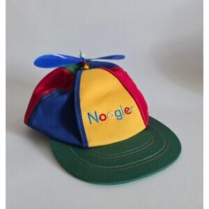 Google Noogler Propeller Spinning Hat Cap Snapback Brand New With Tags